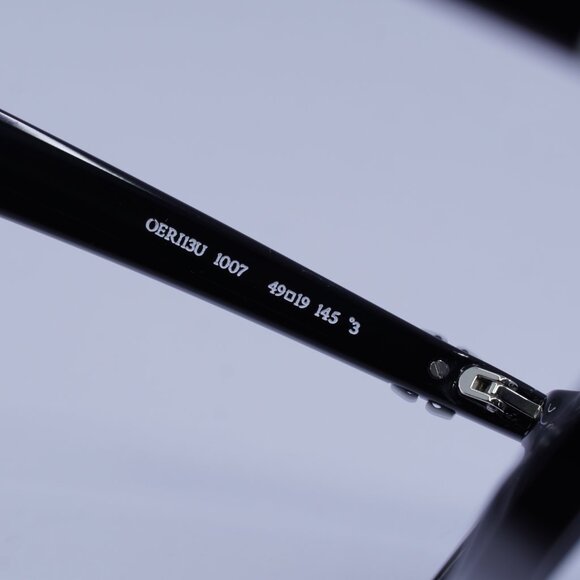 Off-White OERI13U DALTON 1007 Sunglasses Shiny Black Square Frame, Grey Lenses - Picture 6 of 9